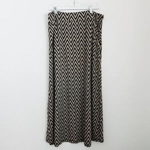 Roz & Ali Chevron Maxi Skirt